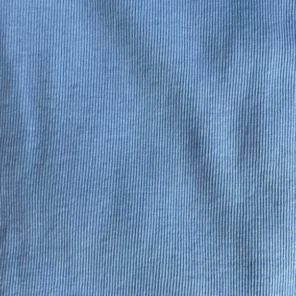 A New Day Blue Ribbed Tie Strap Tank Top – Size XS - Picture 4 of 6